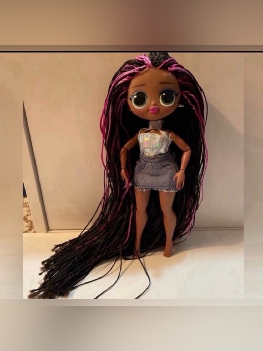 OMG LOL Surprise MGA Honeylicious Remix Fashion Doll 10” box braids toy toys